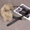 PU Leather Leather Fur Belt Spicy Girl Style Y2K Waistband Simple Plush Belt  Female/Girls