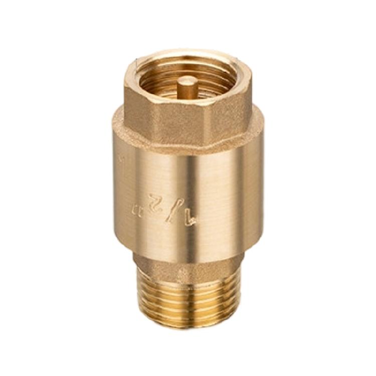Leakproof Brass Not Return Valves Easy Connection Design Brass Check Valves For Various Pipe Installations