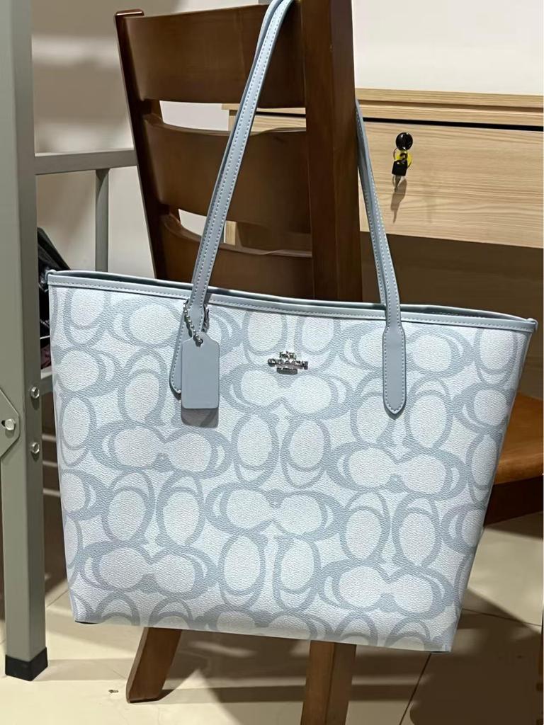 City33 Dámska vysoko kvalitná veľká shopper taška - Kvetinový dizajn