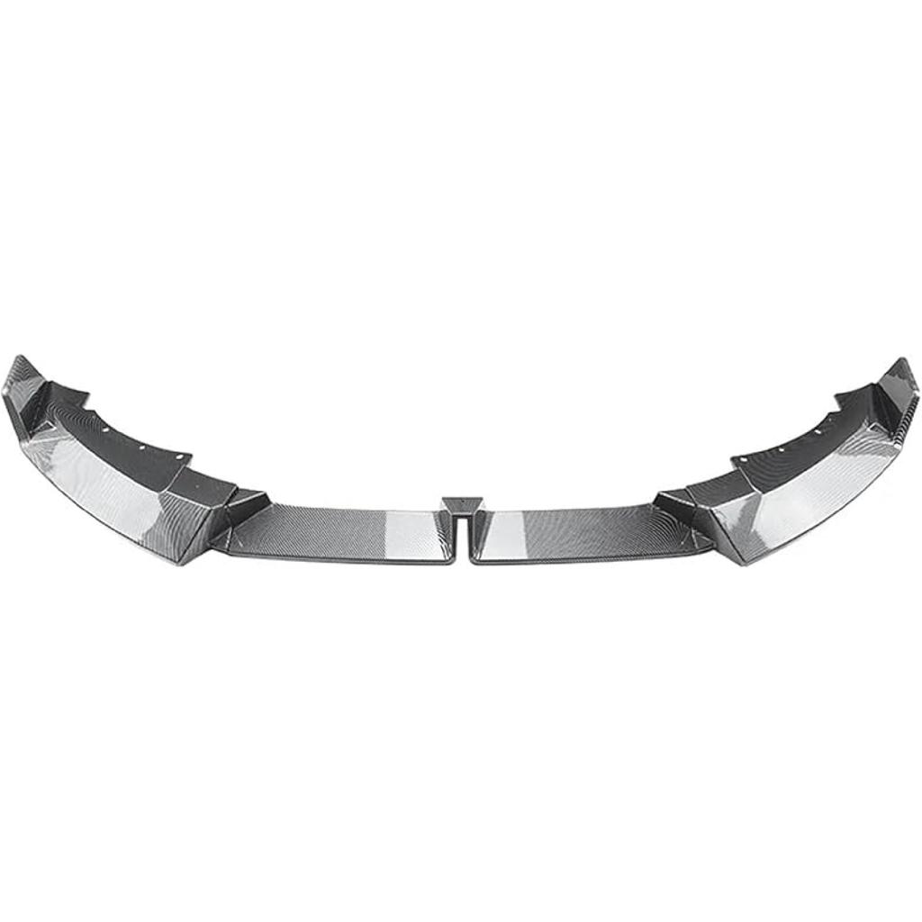 Compatible For BMW 6 Series X6 G06 LCI M Sport 2023 2024 2025 Front Bumper Lip Spoiler ABS Protector Lower Blade Splitter Car Styling(Carbon Fiber