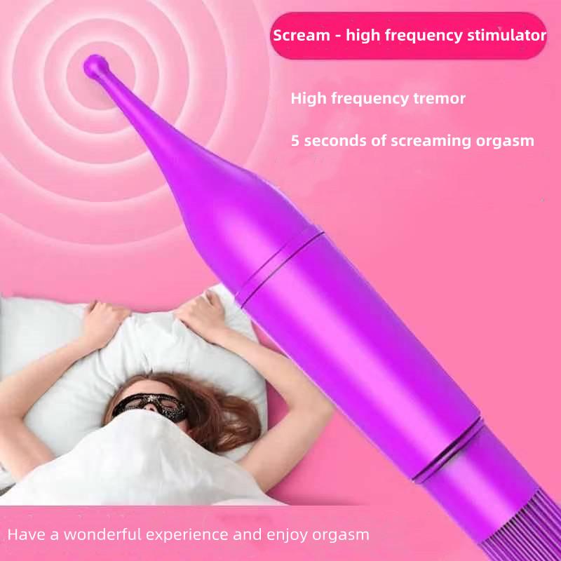 Honey Bean Stick Goes Deep Into G-spot Masturbator Clitoris Nipple Stimulation Vibrator Adult Sex Toys For Women Tease
