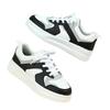Fashion Board Shoes Ins Trendy Sneakers Women Men PU Leather Walking Shoes Casual Daily Shoes Platform Footwear Wear-resistant