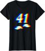 Einundvierzig 41 Italienisches Gehirnfäule 67 Weihnachts-Meme Damen Rundhals 100% Baumwolle T-Shirt Herren T-Shirts Oberteil