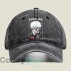 Satoru Gojo Anime Fashion Washed Baseball Cap Hat Outdoor Activities