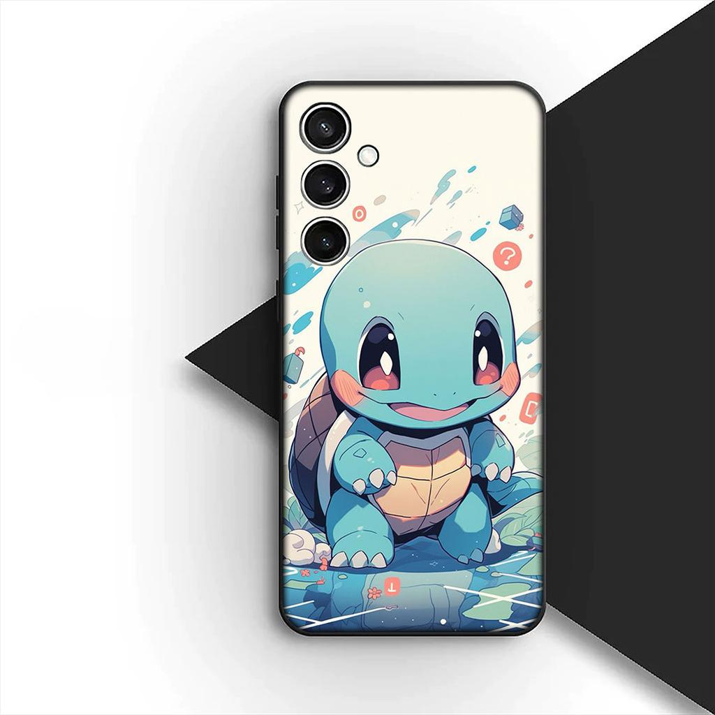 Mew two P-Pokemons P-Pikachus GO Phone Case for OPPO A80 A18 A16 A40 A17 A15 A38 A78 A79 A54 A57 A12 A60 4G 5G Protective Cover