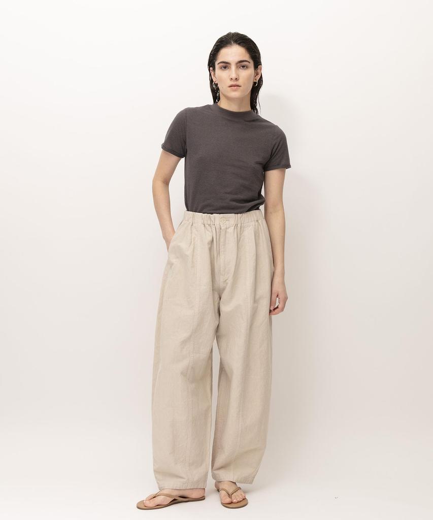 John Bull Cotton Linen Barrel Pants JL252P15_Beige_M
