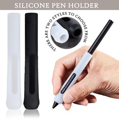Silicone Pen Sleeve Compatible With Multiple Writing Instruments Ergonomically Designed Protective Sleeve Pen Accessory