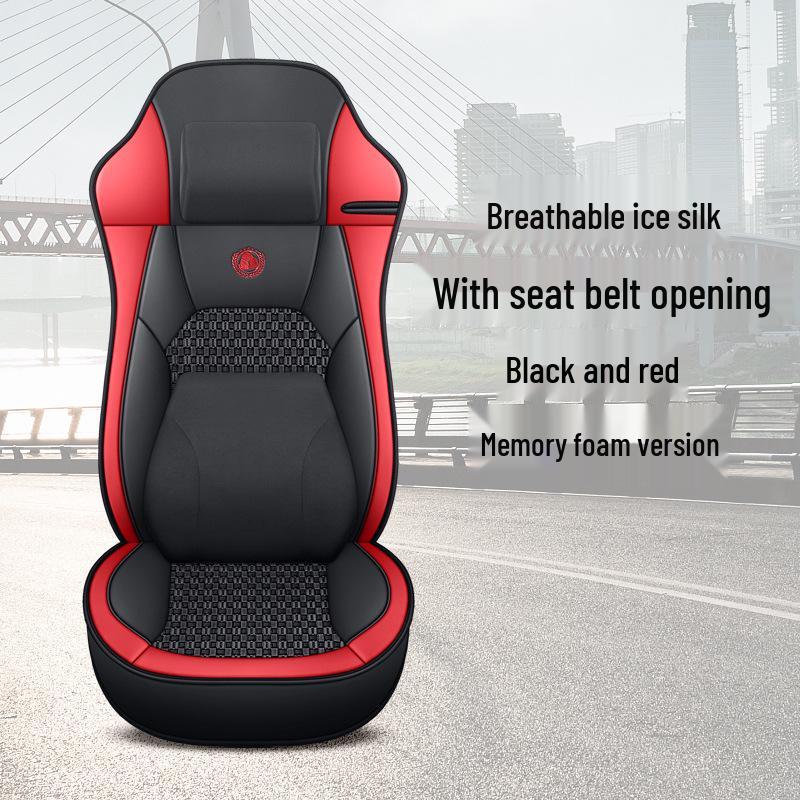 SAIC Hongyan Jieshi C500/M500/C350 Truck Leather Seat Cover Cushion - King Kong Series, Full Wrap