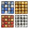 16Pcs Christmas Ornaments Balls, Shatterproof Painted Ornaments Ball Decorative