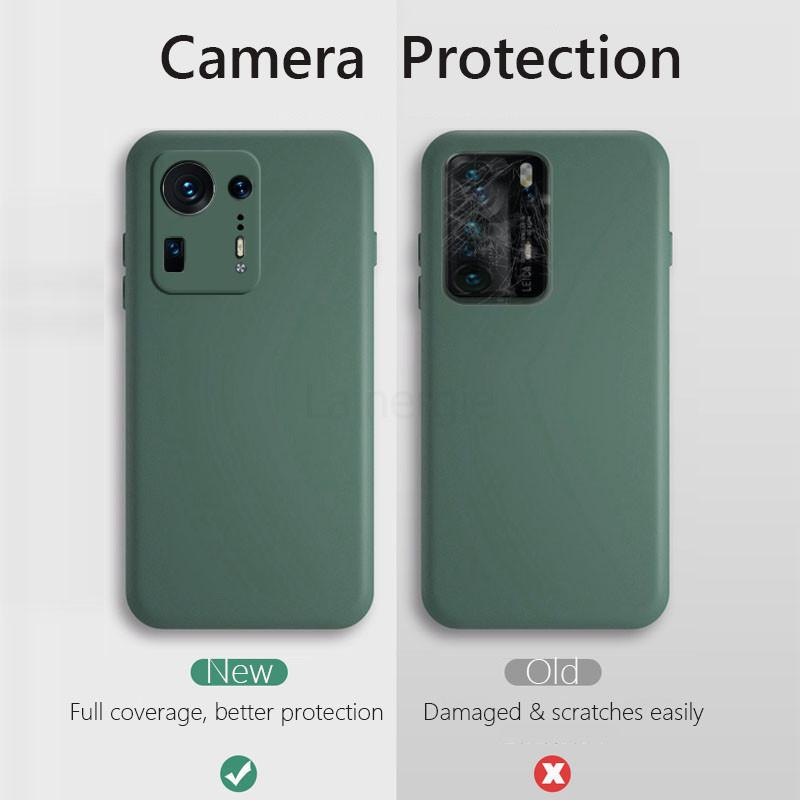 Per Xiaomi Mi Mix 4 Custodia Silicone Liquido Morbida Copertura Protezione Fotocamera Su Per Xiomi Xiaomi Mi Mix 4 Mix4 Custodia Telefono