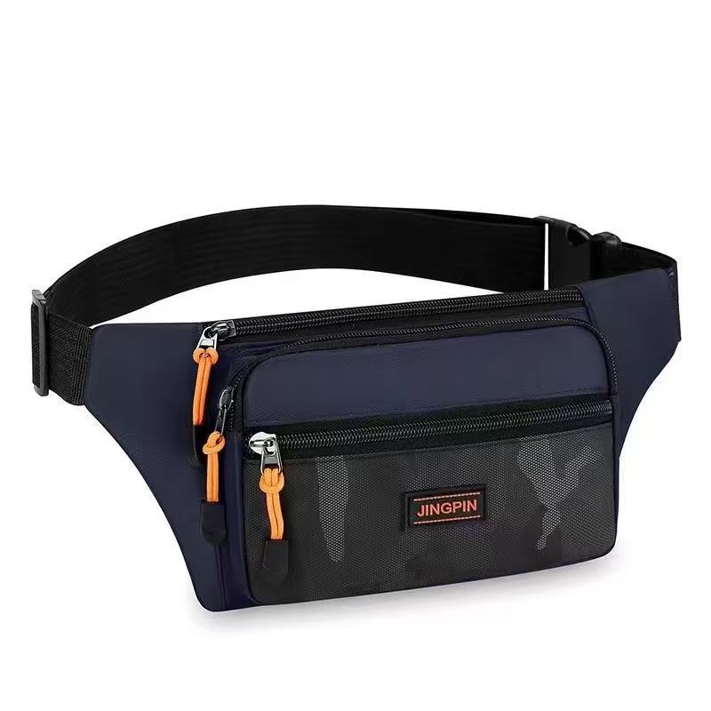 New Style, Niche Men's Crossbody Bag, Fashionable Design, Multifunctional Chest Bag, Fitness Outdoor Bag, Sports Phone Waist Bag