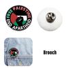 Broche Pin Palestine Libre Décorative et Robuste en Alliage Métallique Accessoire