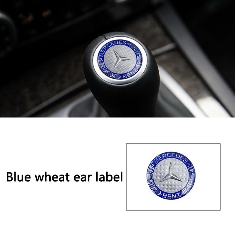 CDR4   27MM Car Gearbox Control Lever Sticker Shift Handle Decals Accessories For Mercedes Benz AMG W204 W205 W203 W212 W213 W201 W210