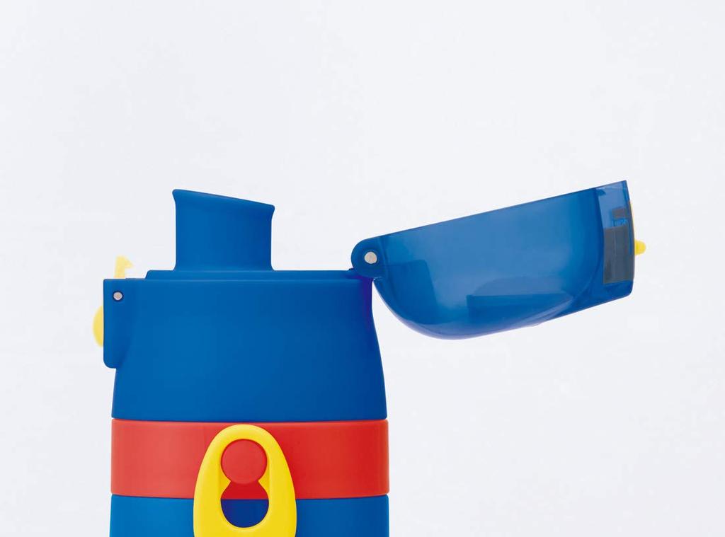 Skater Children's 2-Way Stainless Steel Water Bottle with Cup, Plarail 20, 430ml (SKDC4)