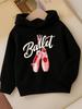 Girls' Fashion Casual Sports Hoodie - Kids' Sweatshirt, New Thick -Lined Hooded Sweatshirt for Autumn and