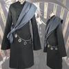 Black New Butler Kuroshitsuji Undertaker Suit Outfit Cosplay Unisexhat Costume