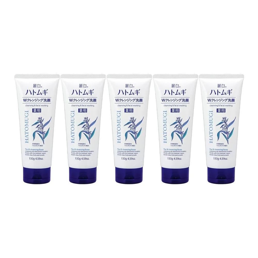 Hatomugi Job s Tears Cleansing Foam 130g (5 Packs) Foam Cleanser