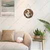 2D Flat Hanging Decorative Signs, Interior Wall or Door Decoration, Patterns Are Gnomes and Coffee, Interesting Gifts for Family and Friends
