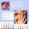 DIY Nail Pen  Painting And Doodling  Nail High-gloss Outlining Pen  Acrylic Pen Set  Colored Paint And Nail Pen 30ML