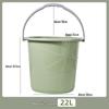 ZISIZ Household Plastic Water Storage Bucket