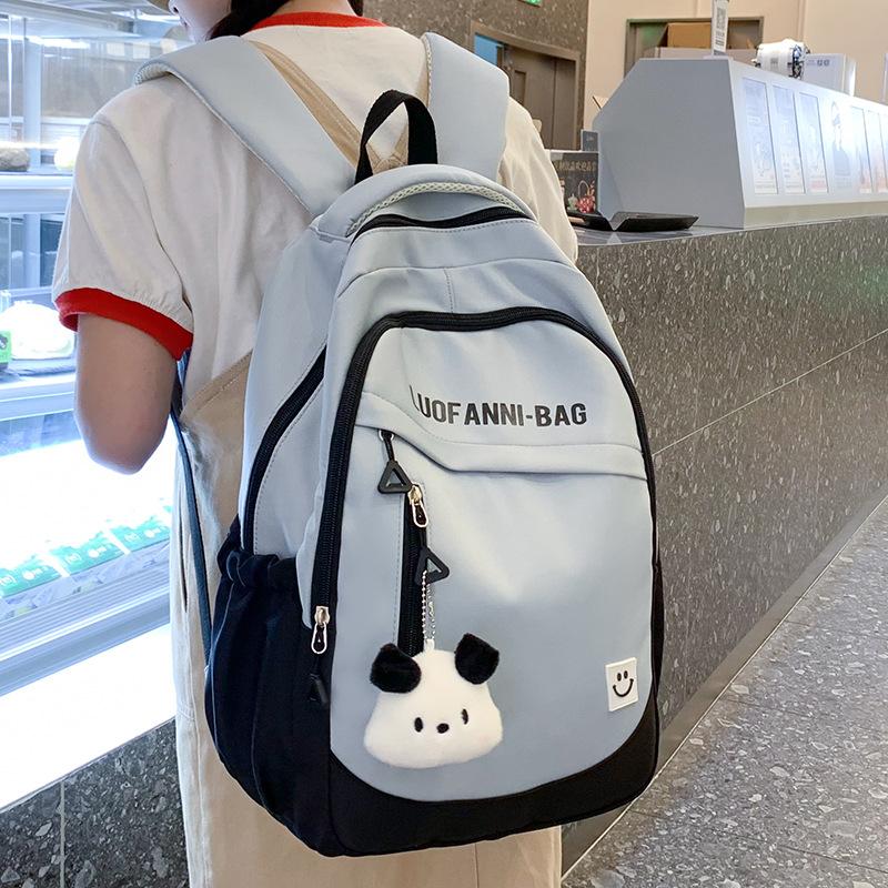 Schoolbags for Children Primary School Students  Girls Junior High School Students  College Students Splicing Backpacks