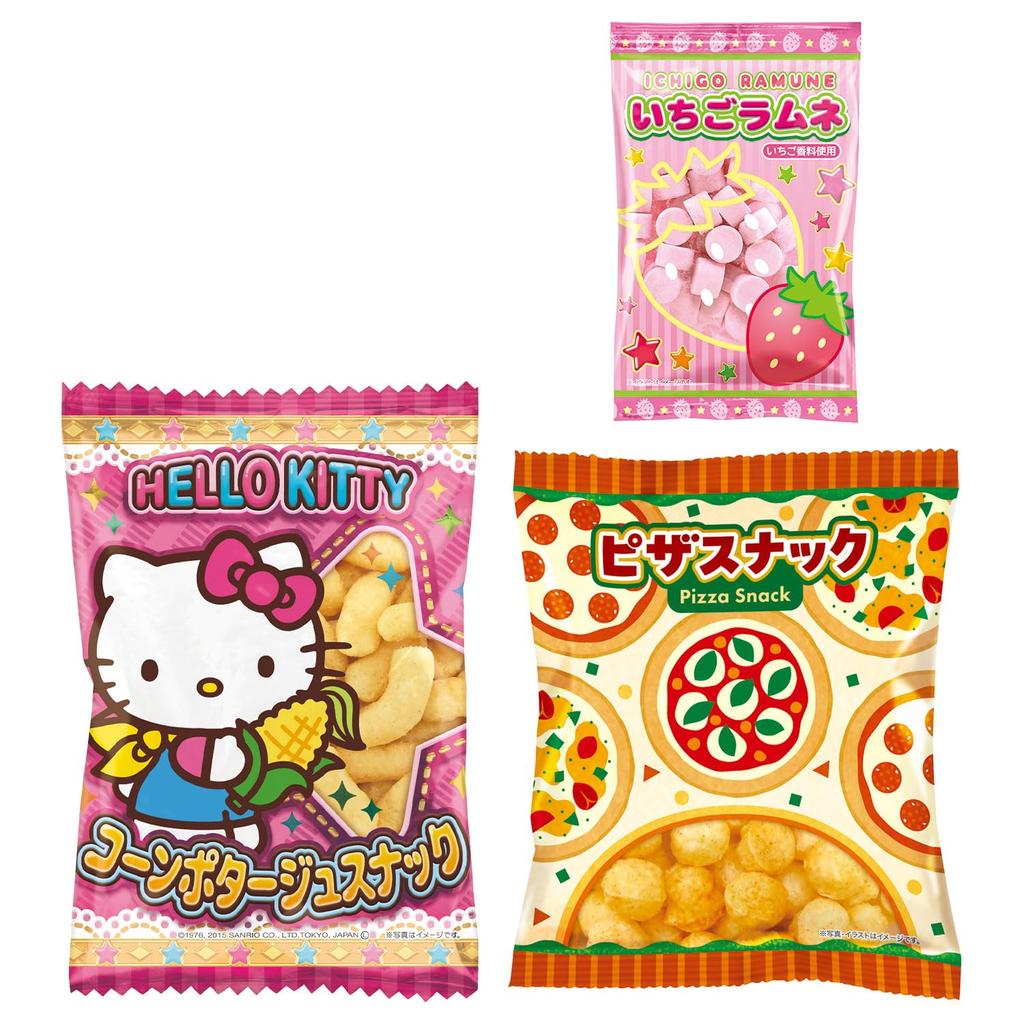 Heart Hello Kitty Sparkle Trunk Assorted Sweets Candy piece Toy/1
