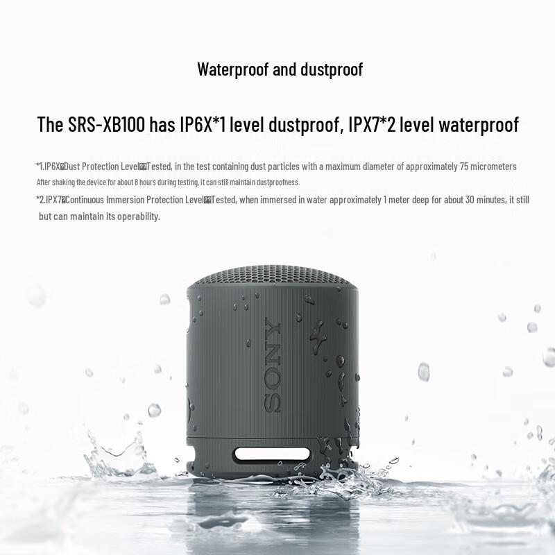 Sony SRS-XB100 Portable Bluetooth Speaker