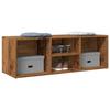 VidaXL Shoe Storage Bench Old Wood 105x35x35 Cm, Shoe Bench, Shoe Rack, Support of 856410