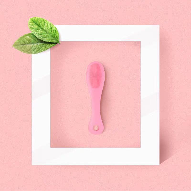 Pet Toothbrush 1PC Dogs & Cats Clean Mouth Soft Rubber Finger Brush Black Chin Grooming Teeth Pet Supplies Nose Wash