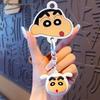 Genuine Crayon Shin-chan Kung Fu Keychain Backpack Pendant Anime Doll