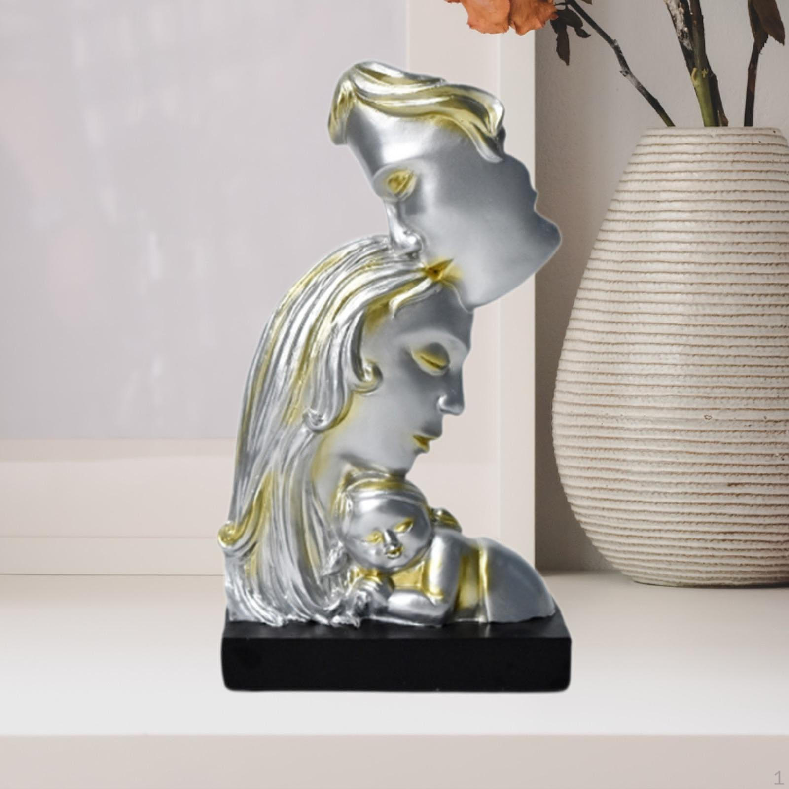 

Абстрактное искусство, семейная скульптура, статуэтка, универсальный романтический подарок, современная статуэтка для поцелуя, украшение для шампанского