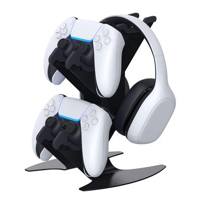 Controller Game Controller Storage Headphone Storage Easy Compatible with SERIES Black Stand, Rack, Stand, Stand, Assembly, Space-Saving,