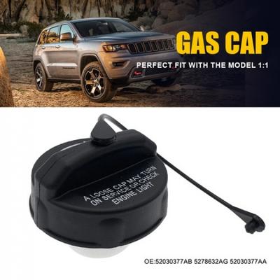 Fuel Filler Cap Gas W/Tether For Chrysler Dodge Ram Jeep Cherokee 52030377AB