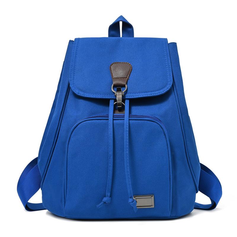 Tide Outdoor Oxford Cloth Backpack Female Student School Bag Fashion Casual Backpack Anti-Splashing Women'S Bag