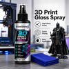 60ml Lesklý sprej pro 3D tisk Rychleschnoucí Jemná mlha Zvýrazňovač lesku Pro 3D modely, Bezbarvý lak pro modely a řemesla