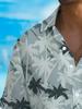 Men'S Casual Short-Sleeve Shirt with Print