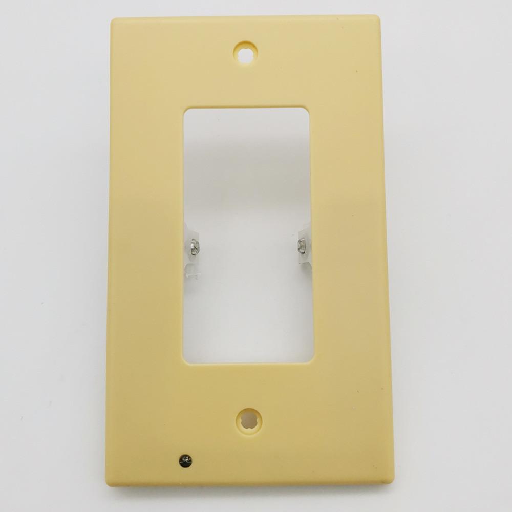 Cover Outlet Wall Socket Plate Sensor Led Night Light Coverplate Tools Plug