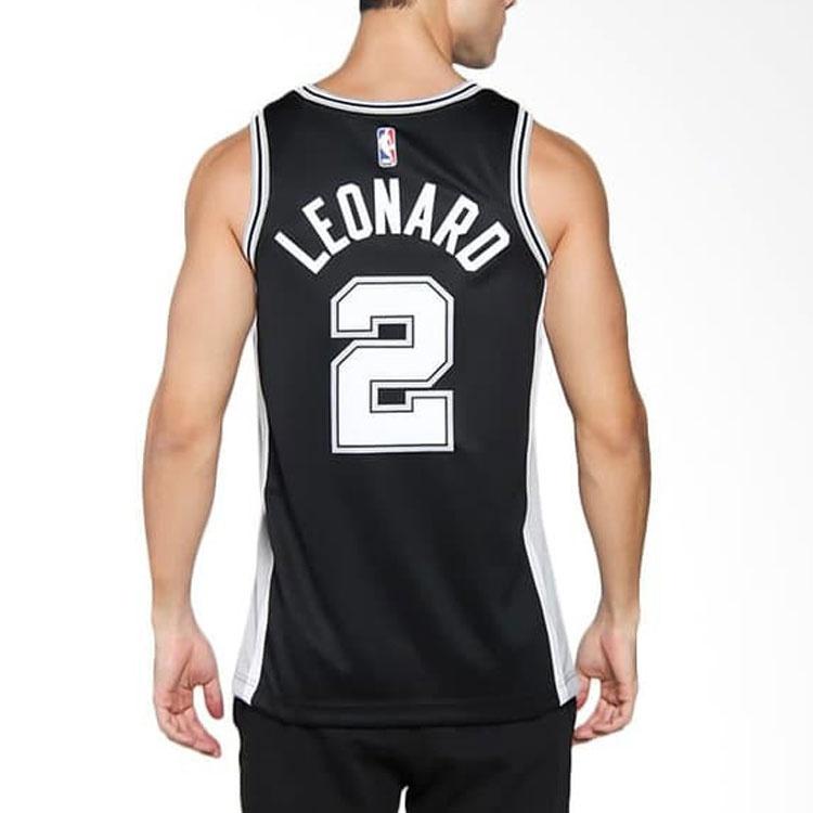 Nike San Antonio Spurs 2020/21 Icon Edition Swingman Jersey 'Kawhi Leonard 2' Men's 864509-010