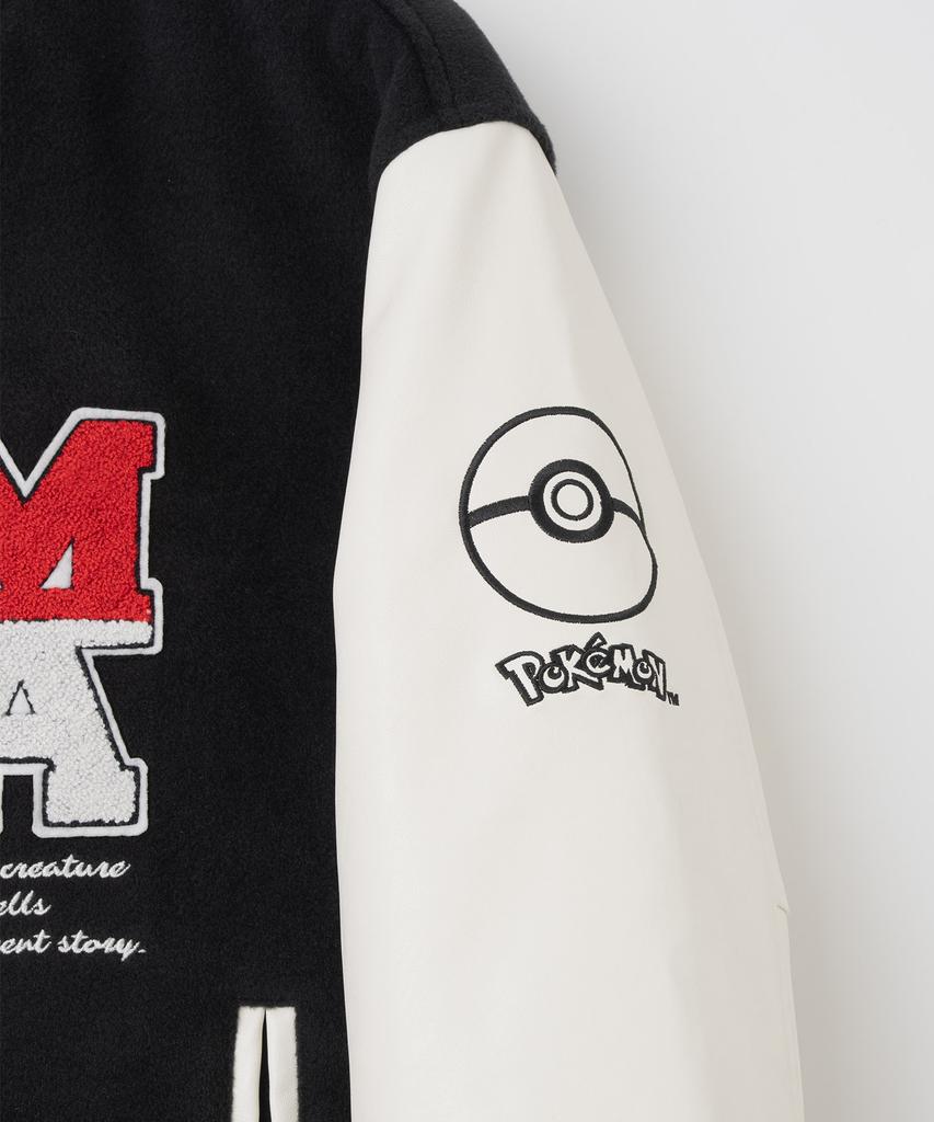 Millo Archive [Pokémon] Evolution Varsity Jacket [Black]