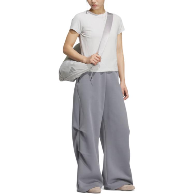 Adidas FOS FW25 Tracksuit Bottoms Knitted Loose Sports Casual Pants Women Bottoms KS0078