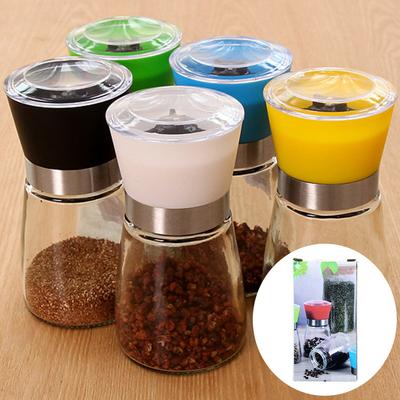 Pfeffermühle Grinder Manuelle Pfeffermühle Flasche Haushalt Küche Pfefferkörner Schwarz Pfefferkörner Grinder