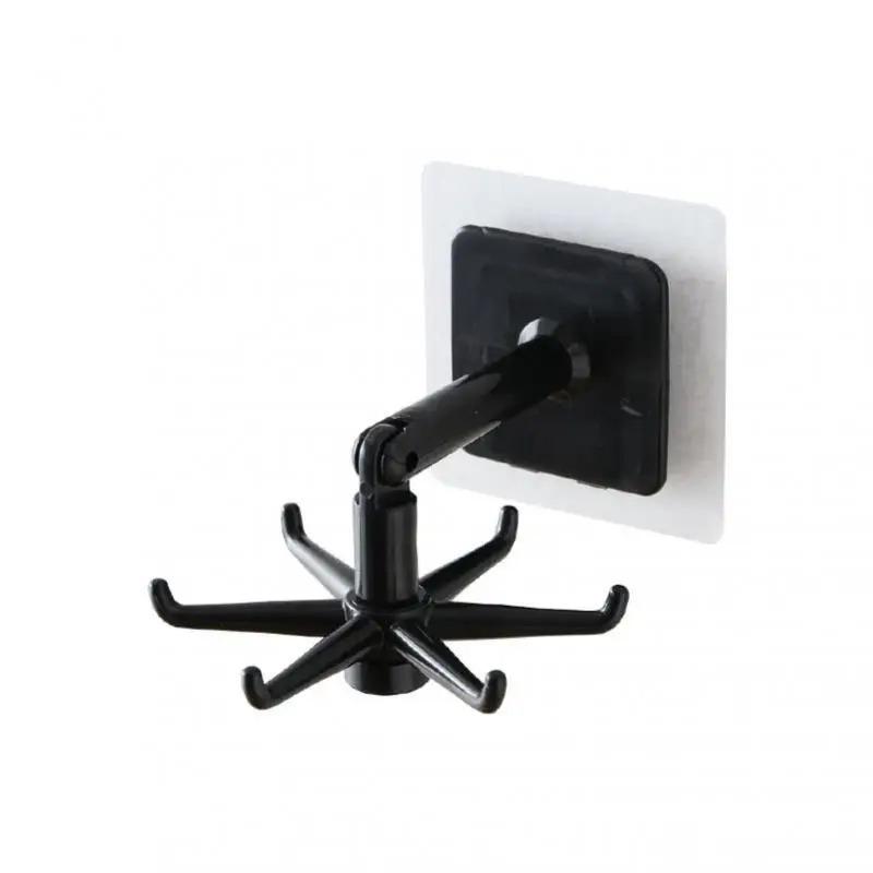 

360 degree all-round rotation seamless wall mounted storage spoon hook without drilling suitable for kitchen storage