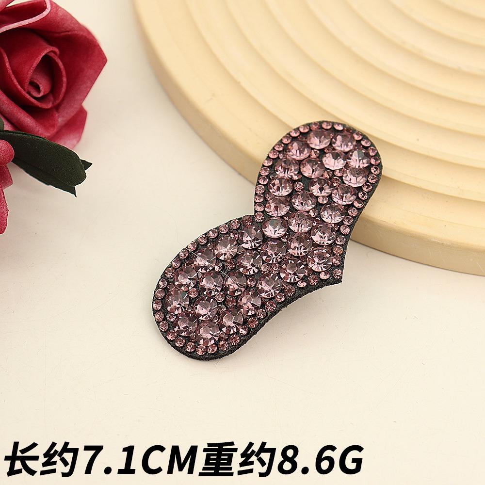 Cute Shiny Rhinestone Hairpins Women Girls Hair Clips Bobby Pin Barrettes Accessories Hairgrips Headdress Headwear Ornament
