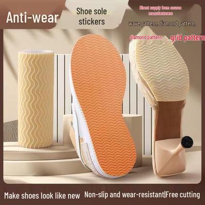 Non-Slip Self-Adhesive Sole Stickers: Durable, Protective, Anti-Wear for High Heels and Leather Shoes
