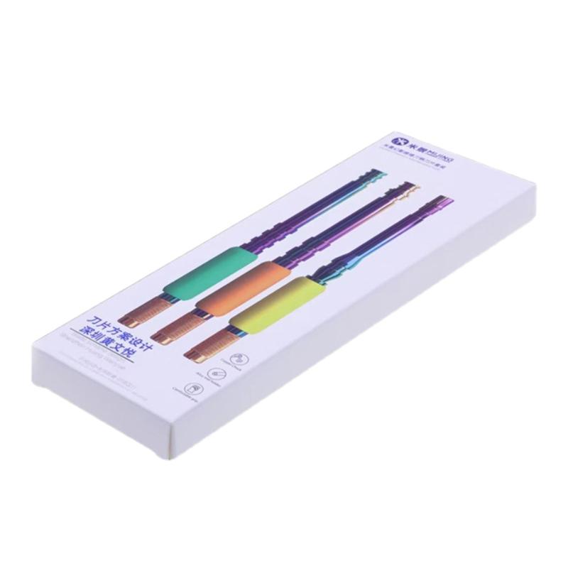 

Upgraded 3 IN 1 Mobile Phone CPU Disassemble Maintenance Knife For Phones NAND CHIP IC Remove Glue Rework Blades 1