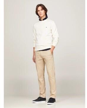 Кроссовки Tommy Hilfiger Essential Leather Detail Vulc FM0FM04047 черный