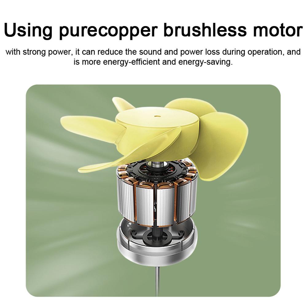 Portable Handheld Fan Small Cooling Fan Outdoor USB Rechargeable Cooler Cordless Fan Summer Camping