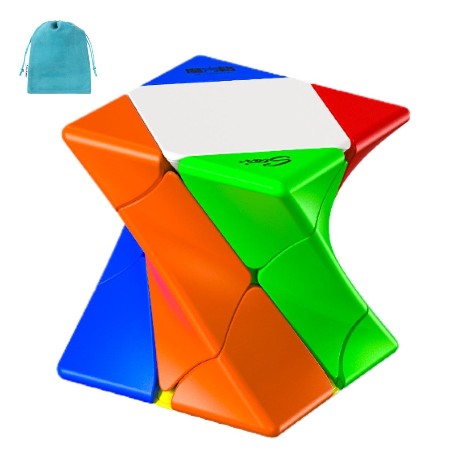 

QY Twisty Skewb [Pouch IncludedAuthentic] Twisty Skewb Stickerless 3D Puzzle