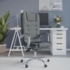 Day and Night - Day and Night Dark Gray Fabric Massage Reclining Office Chair