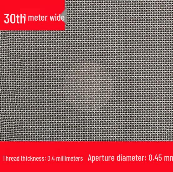 304 Edelstahlgewebe, 6-500 Maschen, Industrielles verdicktes Metalldrahtfilter.